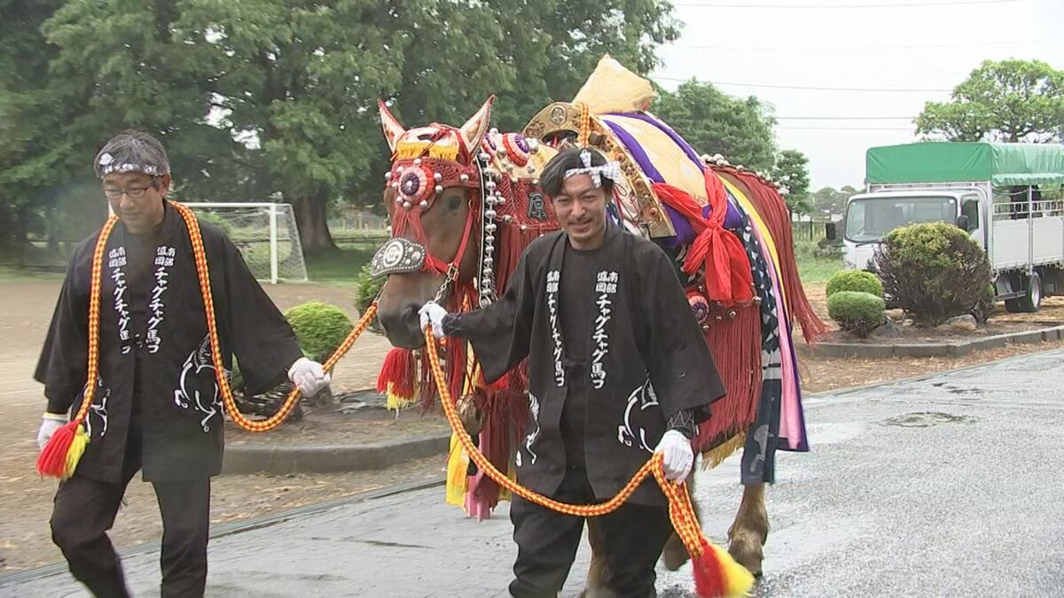 矢巾町に「チャグチャグ馬コ」6月13日の本番を前に 岩手県｜FNN 