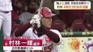【楽天】連敗を４で止めホーム初勝利　村林一輝が決勝タイムリー含む大暴れ