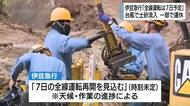 伊豆急行　7日に全線運転再開へ　台風6号で踏切や線路に土砂流入　一部区間が運休に