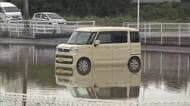 千葉・大網白里で再び大雨、復旧作業　きのう「レベル4土砂災害危険警報」　8月千葉豪雨と同じ場所が浸水　交通影響続く