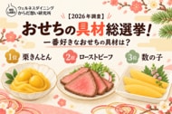 【ウェルネスダイニング】おせちの具材総選挙！一番好きな具材1位は「栗きんとん」、2位は「ローストビーフ」、3位は「数の子」という結果に