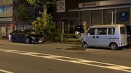 軽貨物車が反対車線はみ出し正面衝突 運転手ら2人が軽傷　後ろのバイクに気づき慌ててハンドル切ったか　警視庁が当時の状況を捜査　東京・大田区