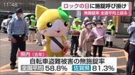 6月9日は「県民ロックの日」警察官らが鍵掛けの徹底を呼びかけ【佐賀県有田町】
