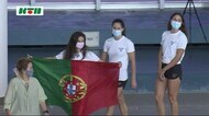 東京五輪へポルトガル競泳チーム事前キャンプ 長崎市が激励