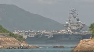 米空母ロナルド・レーガン香港寄港には、北へのけん制要素がこれだけある