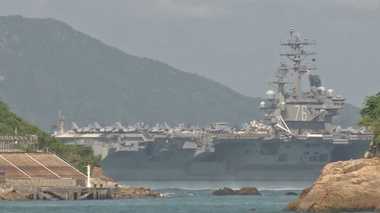 米空母ロナルド・レーガン香港寄港には、北へのけん制要素がこれだけある