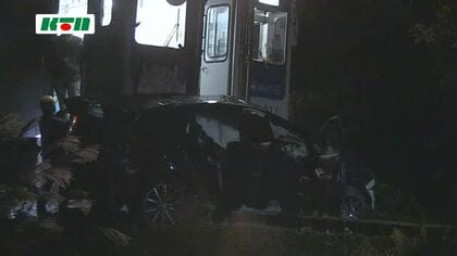 【続報】佐世保市の松浦鉄道の踏切で車が列車に衝突…佐世保～佐々間で6日の運転見合わせ