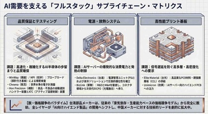 【台湾情報】台湾テック産業、AI需要で唯一無二の包括的エコシステムを確立＜ワイズ機械業界ジャーナル2026年7月第2週号発行＞