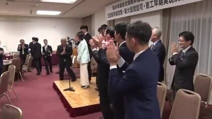 北陸新幹線「小浜・京都ルート」実現へ　福井県内の結束アピール　県議会の整備促進議員連盟が都内で決起集会