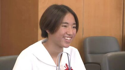 【速報】国民スポーツ大会　森優選手（岡山・京山中）が競泳少年女子Ｂ１００ｍ背泳ぎも制す【岡山】