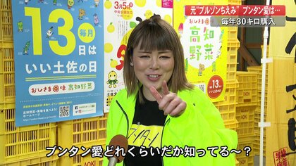 元ブルゾンちえみ・藤原しおりさん「“ブンタン愛”は35億」　毎年30kg購入…土佐文旦をPR【高知発】