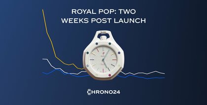 Chrono24レポート：スウォッチ × オーデマ ピゲ「Royal Pop」発売から2週間 ―― リセール価格は発売時の高騰から下落も、依然として小売価格を上回る水準をキープ
