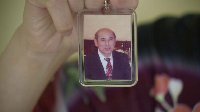 嵯峨さんが胸に忍ばせていた祖父・幸男さんの写真