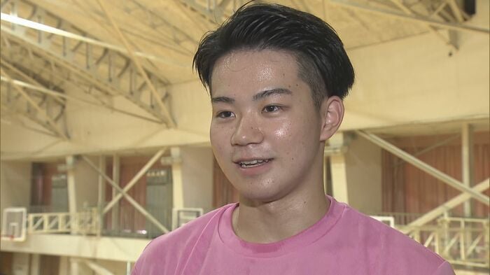 桜丘高校バスケットボール部の主将・平寿哉さん