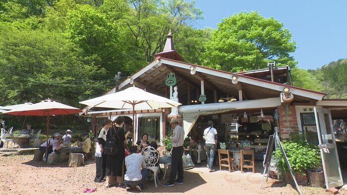 こどもの日は多くの家族連れでにぎわった
