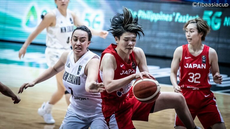 バスケ女子日本がアジアカップ2連勝　キャプテン・林咲希が躍動しニュージーランドとの接戦制す｜FNNプライムオンライン