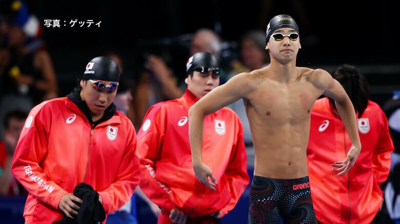 【速報】競泳男子800メートルリレー決勝　日本は7分7秒48で7位「入賞したい気持ちがすごく強かった」｜FNNプライムオンライン