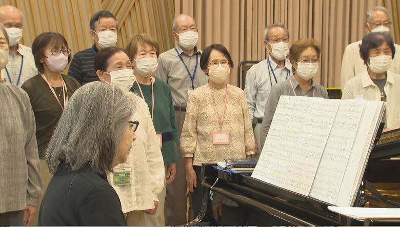 90代も9人！全員80歳以上のシニア合唱団「ゴールデンボーイズ」　結成7年目、熟練の歌声「体は色々あるけど、せめて声だけは元気よく」　10月29日に長野市で発表会｜FNNプライムオンライン