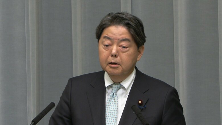 【速報】林官房長官　消費税減税「適当ではない」と強調　与野党から高まる食料品税率下げの声に否定的｜FNNプライムオンライン