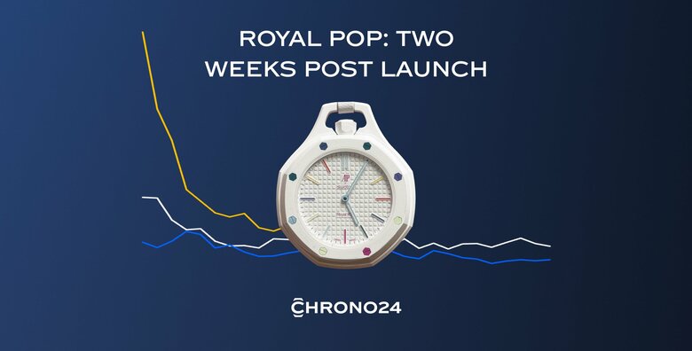 Chrono24レポート：スウォッチ × オーデマ ピゲ「Royal Pop」発売から2週間 ―― リセール価格は発売時の高騰から下落も、依然として小売価格を上回る水準をキープ