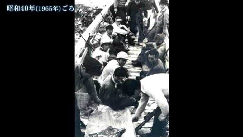 1965年頃には30人余りの猟師が山熊田にいた