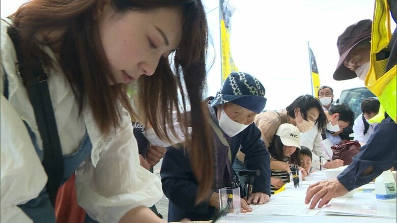 有志団体による署名活動（2023年5月）