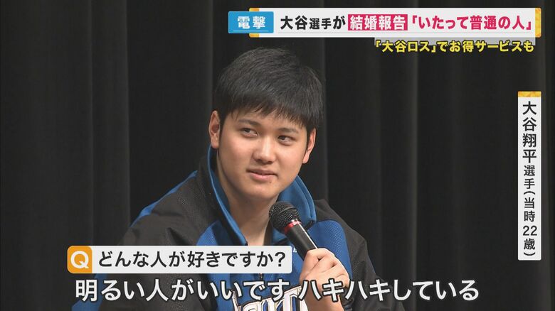 大谷翔平選手（22歳当時） 2016年