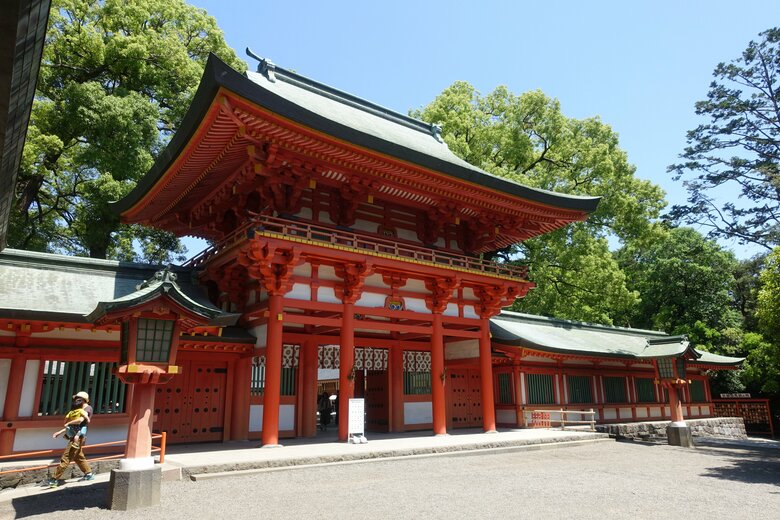楼門（画像提供：武蔵一宮氷川神社）