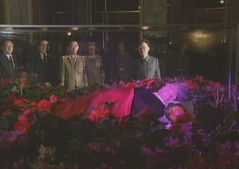 1994年7月　金日成死去