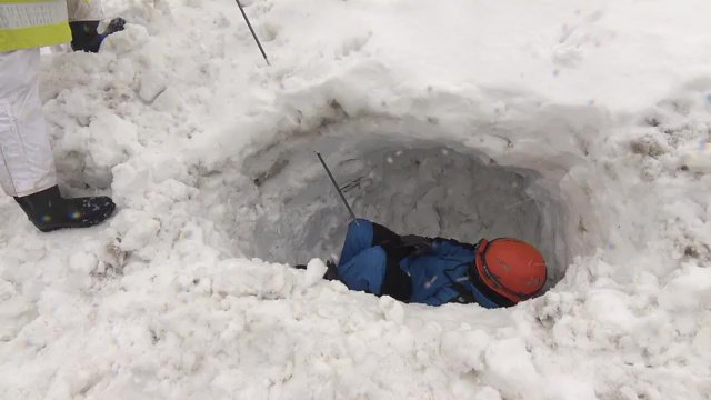 猪苗代署での訓練の様子