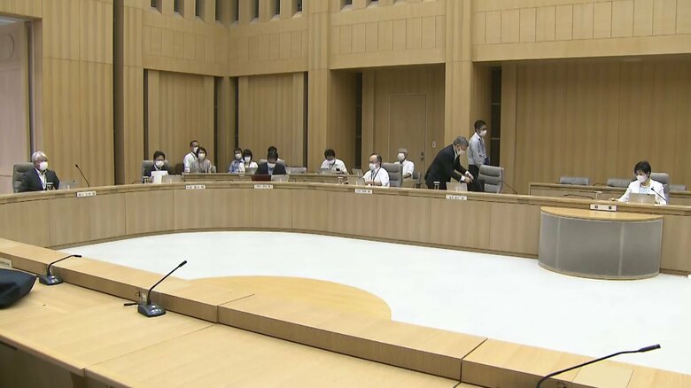 東京都モニタリング会議（4日午後 都庁）