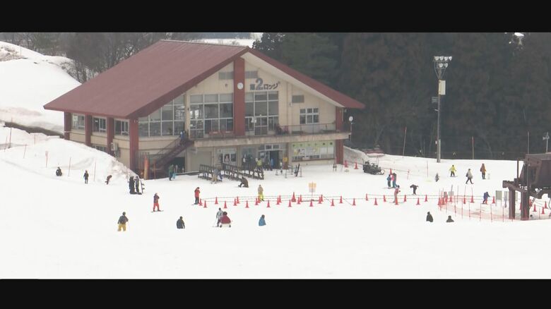 2022年 スキー客でにぎわう様子