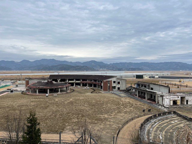 いまの大川小学校（2023年1月筆者撮影）