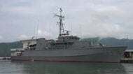海上自衛隊の掃海艇「あいしま」小浜に入港　東日本大震災や能登半島地震でも活躍　28日午前8時から午後2時まで一般公開