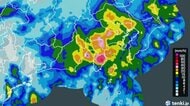 関東甲信地方では「警報級の大雨」となる期間や地域が拡大する可能性　24時間予想降水量は関東地方北部・南部250ミリ、伊豆諸島200ミリ 、甲信地方150ミリ（7日午後6時まで 多い所で）
