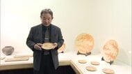 自然の風景を器に映し出す備前焼の陶芸家・延原勝志さんの作陶展　ＪＲ岡山駅前のデパートで開催中【岡山】
