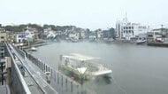 【中継】神奈川・三浦市で大雨続く　観光地三崎港は閑散…人気遊覧船も全便運休　土砂災害警報も