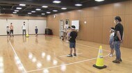 東京パラリンピックを前に、親子で「ゴールボール」を体験