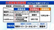 2回接種が終わっていない12歳以上の県民対象《福島県の大規模接種会場》人数は?予約方法は?