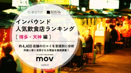 【独自調査】2025年最新：外国人に人気の飲食店ランキング［博多・天神 編］1位は「牛かつもと村 博多パルコ店」！| インバウンド人気飲食店ランキング　#インバウンド #MEO