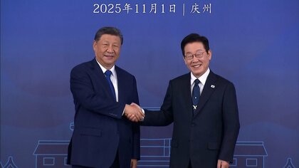 中韓首脳会談「非核化」など議論　習近平主席の訪韓は約11年ぶり