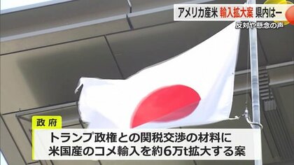 「日本の農業は急速に廃れる」アメリカ産米の輸入拡大案に農家が懸念　JA福井県も政府へ対応求める姿勢