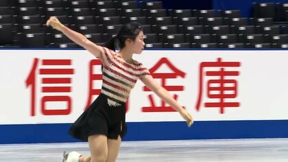 全日本フィギュアきょう開幕　ミラノ・コルティナ五輪の最終選考会　17歳中井亜美選手が練習…坂本花織選手は大会5連覇に挑む