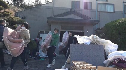 日本一に15回輝いたバレーボール部が西彼杵高校へ“お引越し” 指導者と部員たちに密着【長崎発】