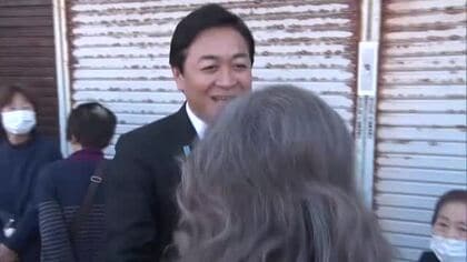 【高知】国民・玉木代表が演説　新党には参加せず“筋を通す”