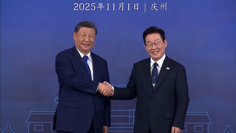 中韓首脳会談「非核化」など議論　習近平主席の訪韓は約11年ぶり