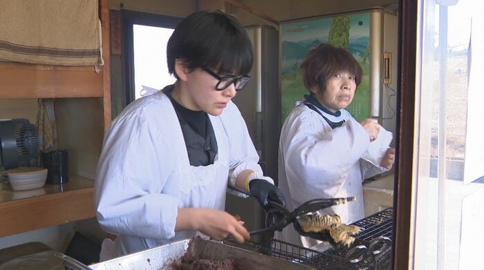 6代目の代田千英さん（27）と、母で5代目の千恵子さん（63）