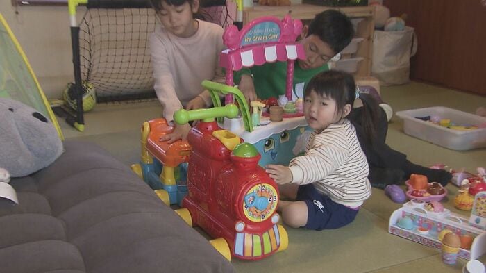 おもちゃをリサイクルできることは子どもの教育上でも役に立ちそうだ