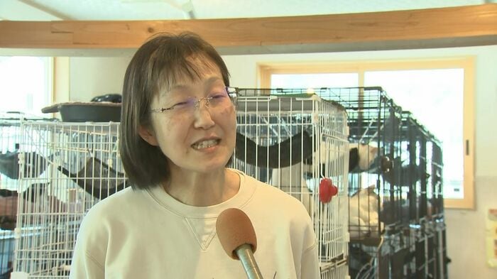 保護猫アンドゥ管理責任者　鈴子真佐美さん