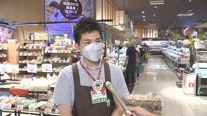 コープ大分駅店 川越竜馬副店長